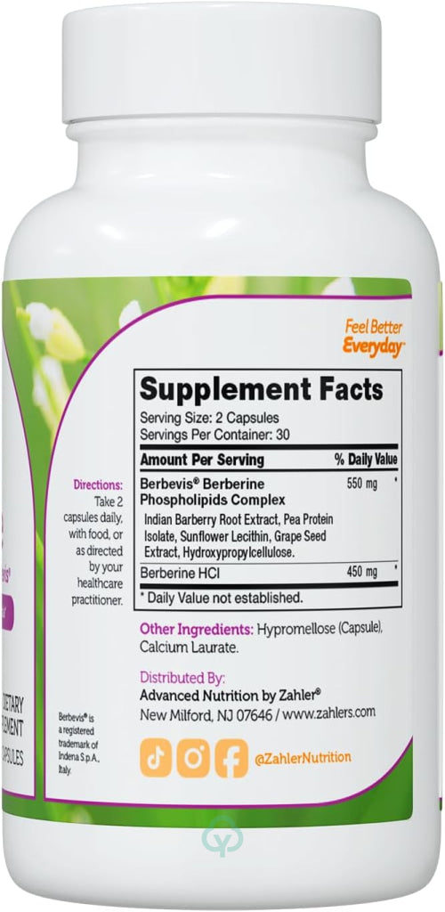 Berberine 60 Capsules