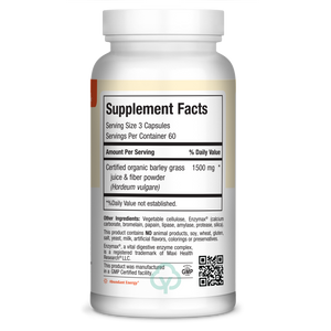 Maxi Health Green Concentrate 180 Caps Abundant Energy