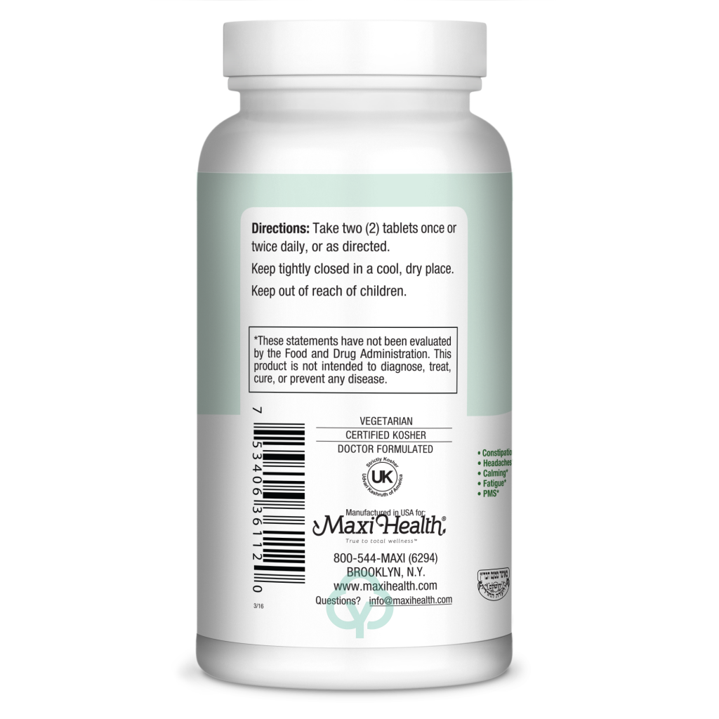 Maxi Health Magnesium Lysyl Glycinate 120 Tabs Total Wellness