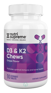Nutri Supreme K2 D3 Chews 90 Healthy Arteries