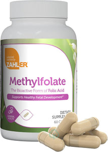 Zahler Methylfolate 60 Capsules