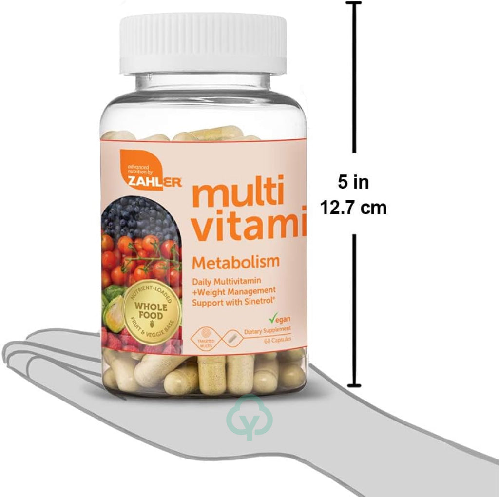 Zahler Multivitamin Metabolism 60 Capsules