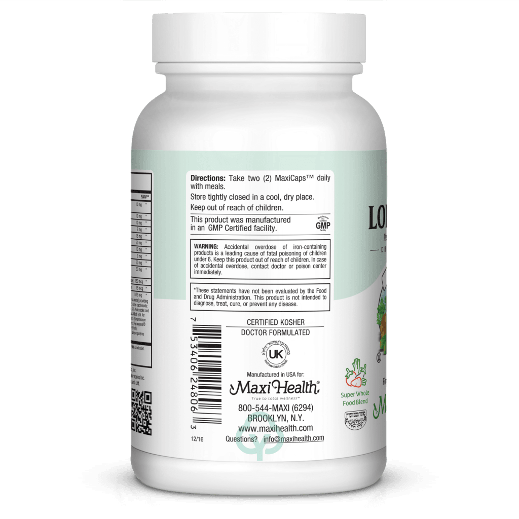 Maxi Health Longevity For Men Total Wellness