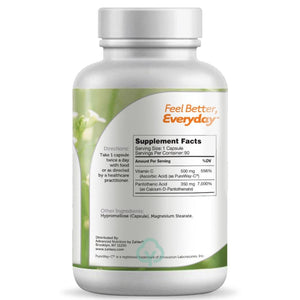 Zahler Pantothenic Acid +C (90) Capsules General Health
